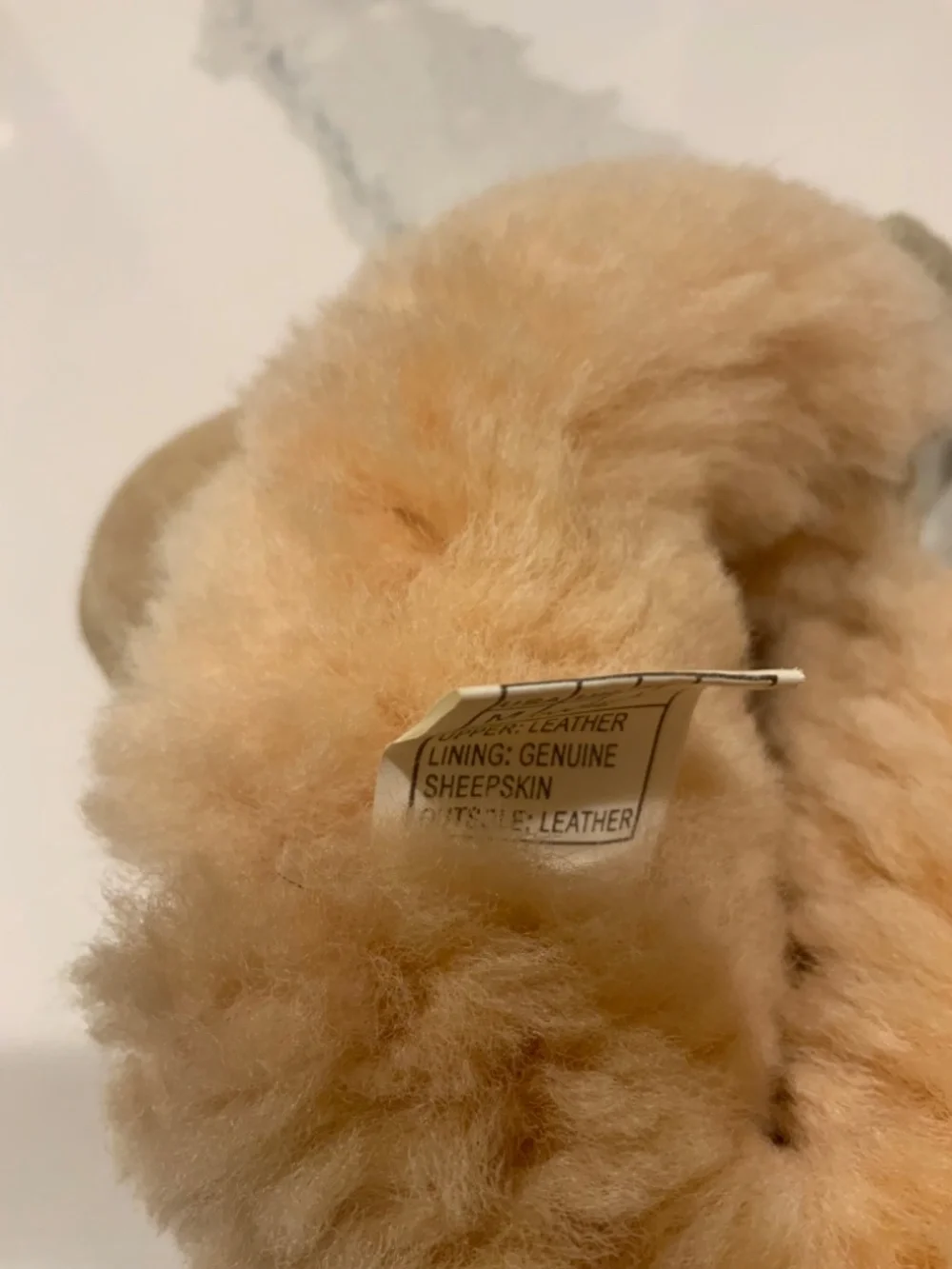 UGG Baby Brown Suede Shearling-Lined Boots M 4/5